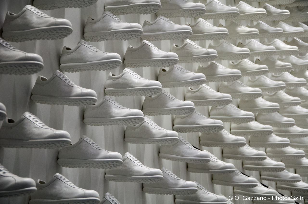 Chaussures blanches à NYC